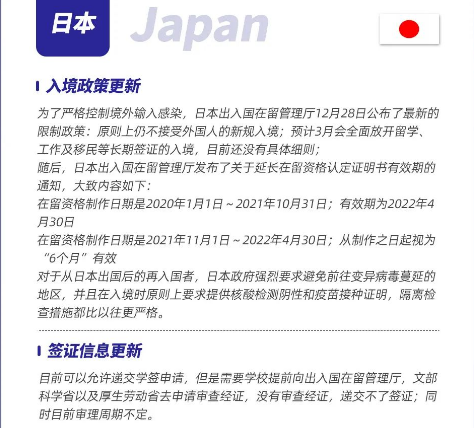 近期各国签证信息及入境政策(图9)