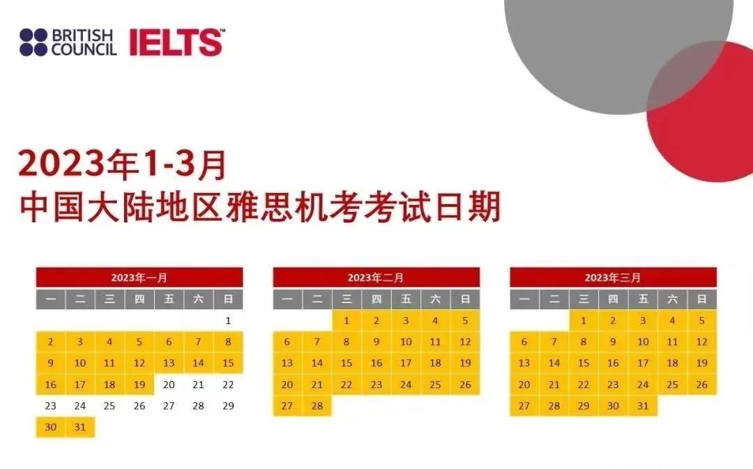 2023年雅思、托福、SAT、ACT、AP、GRE、GMAT考试时间安排，建议收藏(图2)